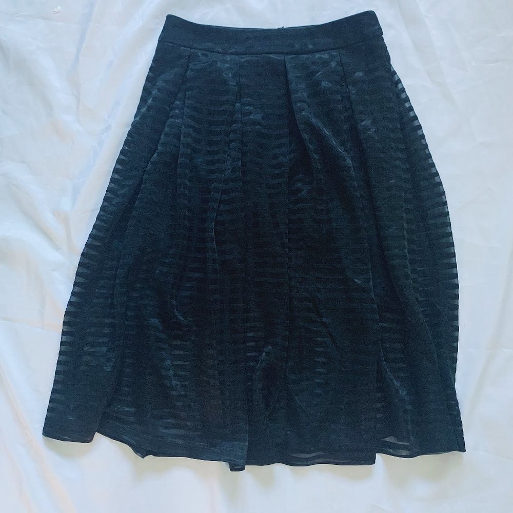 Black Midi Skirt